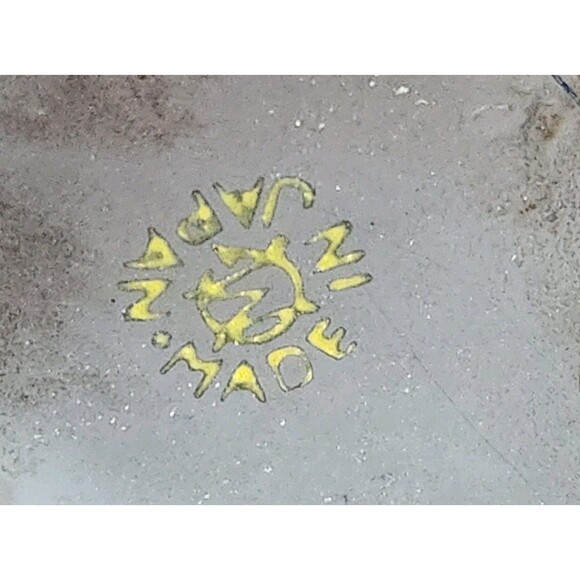 Vintage Japanese Teapot Brown Glazed Gold Trim Hand Painted 8 Sided Ceramic - Picture 16 of 16